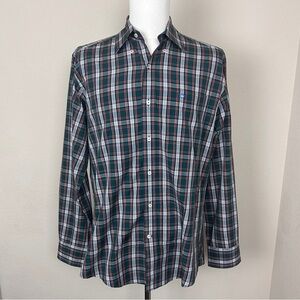 Southern Tide Men’s Plaid Check Button Down | Size M Classic Fit